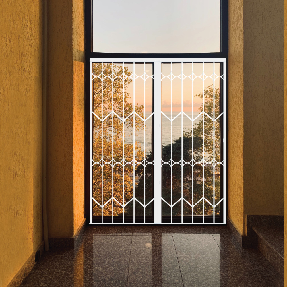 DGX Prime Security Gate Retractable