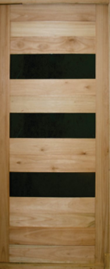 Horizontal In-Styles Hinged Door with Glass Horizontal In-Styles Hinged Door with Glass